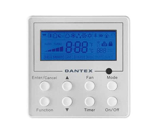 Dantex RK-36HG3NE-W/RK-36UHG3N сплит-система кассетного типа, изображение 3