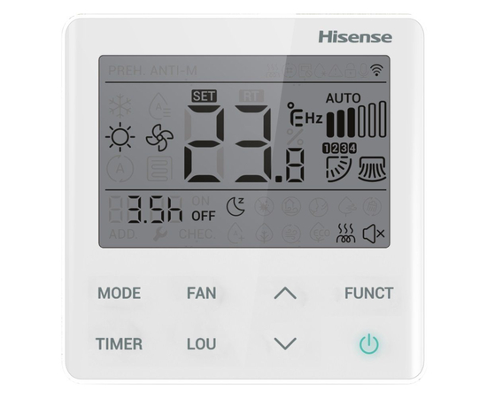 Hisense AMS-09UW4RMRKB00 ZOOM FM DC Inverter внутренний блок настенного типа, изображение 5