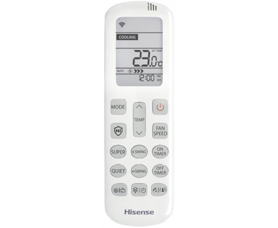 Hisense AS-07UW4RYRKB00 инверторная сплит-система настенного типа (Zoom DC Inverter), изображение 4